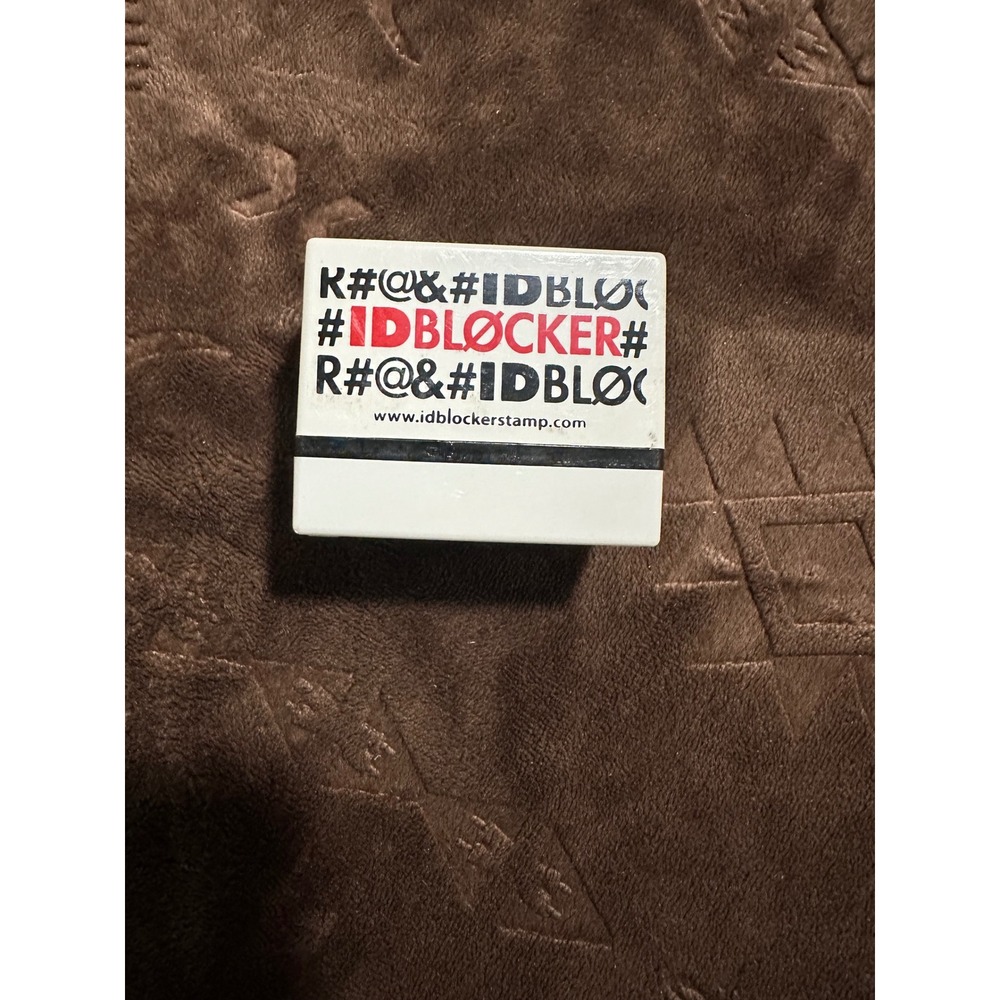 ID Blocker Identity Theft Protection Stamp -White